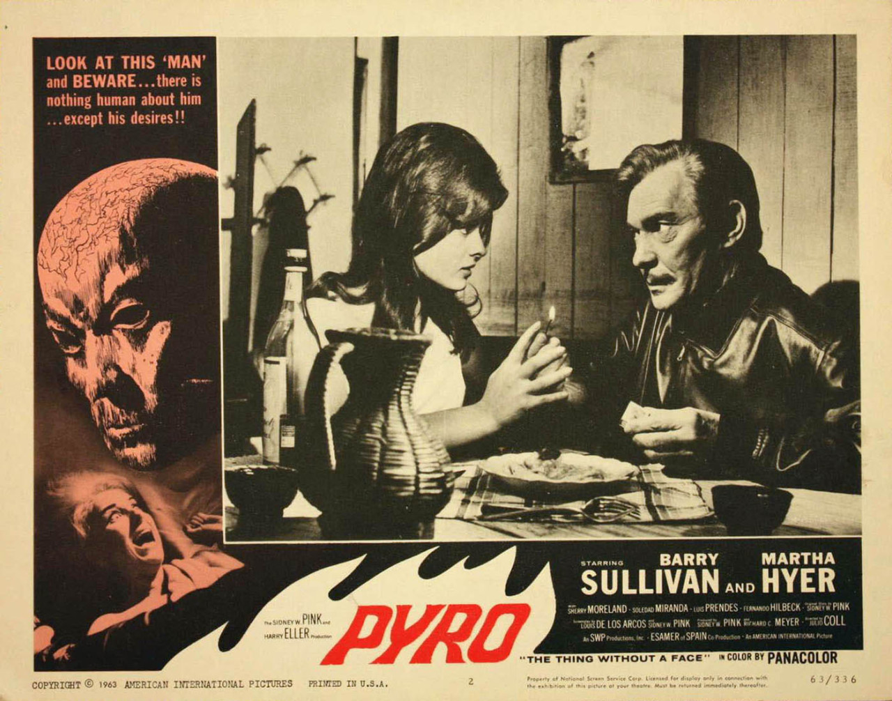 CinΓ©mArt: Pyro... The Thing Without a Face de Julio Coll (1964