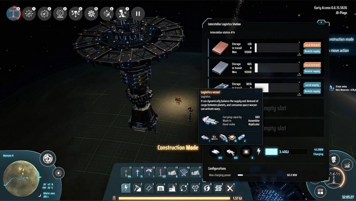 Dyson Sphere Program logistics guide how to transport resources