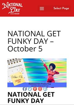 National Get Funky Day Wishes Awesome Picture