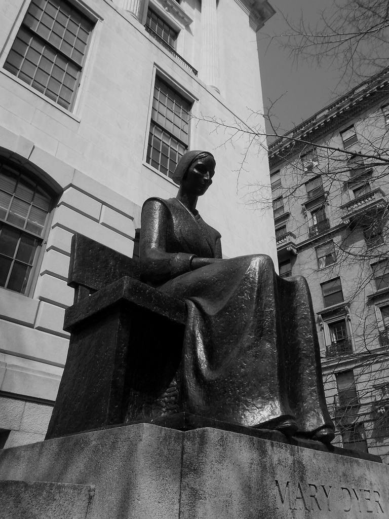 William & Mary Dyer Who were Mary Barrett Dyer's parents?