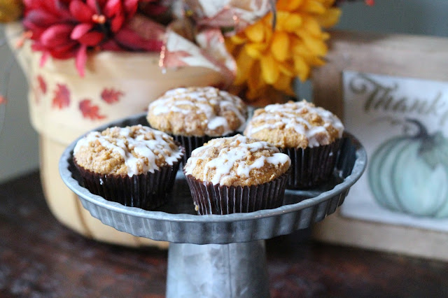 Pumpkin Streusel Muffins - AK Party Studio