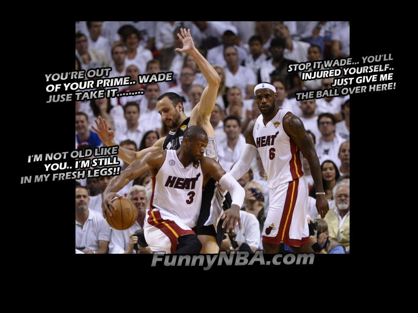 Heat Vs Spurs 2013 Finals Game 7 Funny Clips Nba Funny Moments