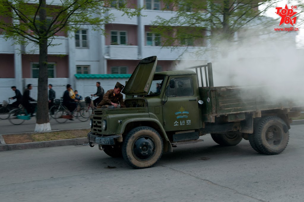 China Defense Blog North Korea's woodburning military trucks