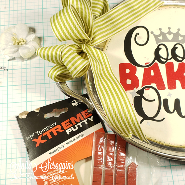 Turn an Old Silver Tray into Fun Christmas Decor The Flamingo