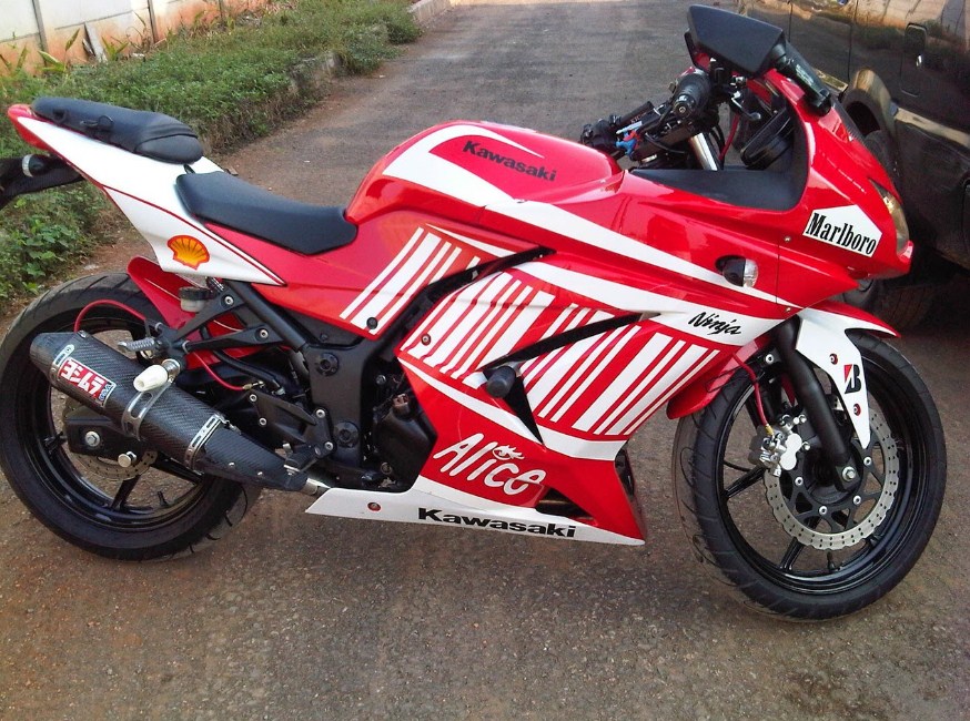 Modifikasi Motor Ninja 250