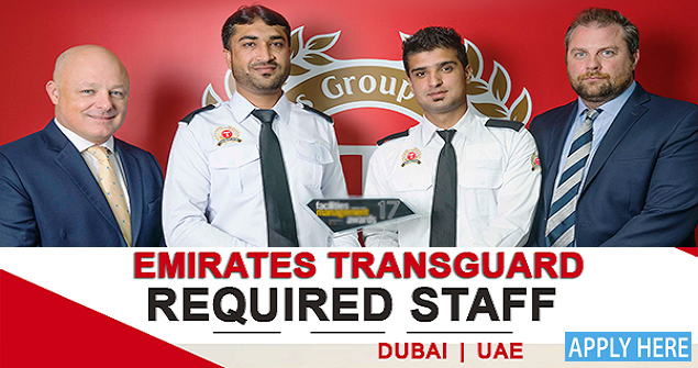 Emirates Transguard Jobs In Dubai