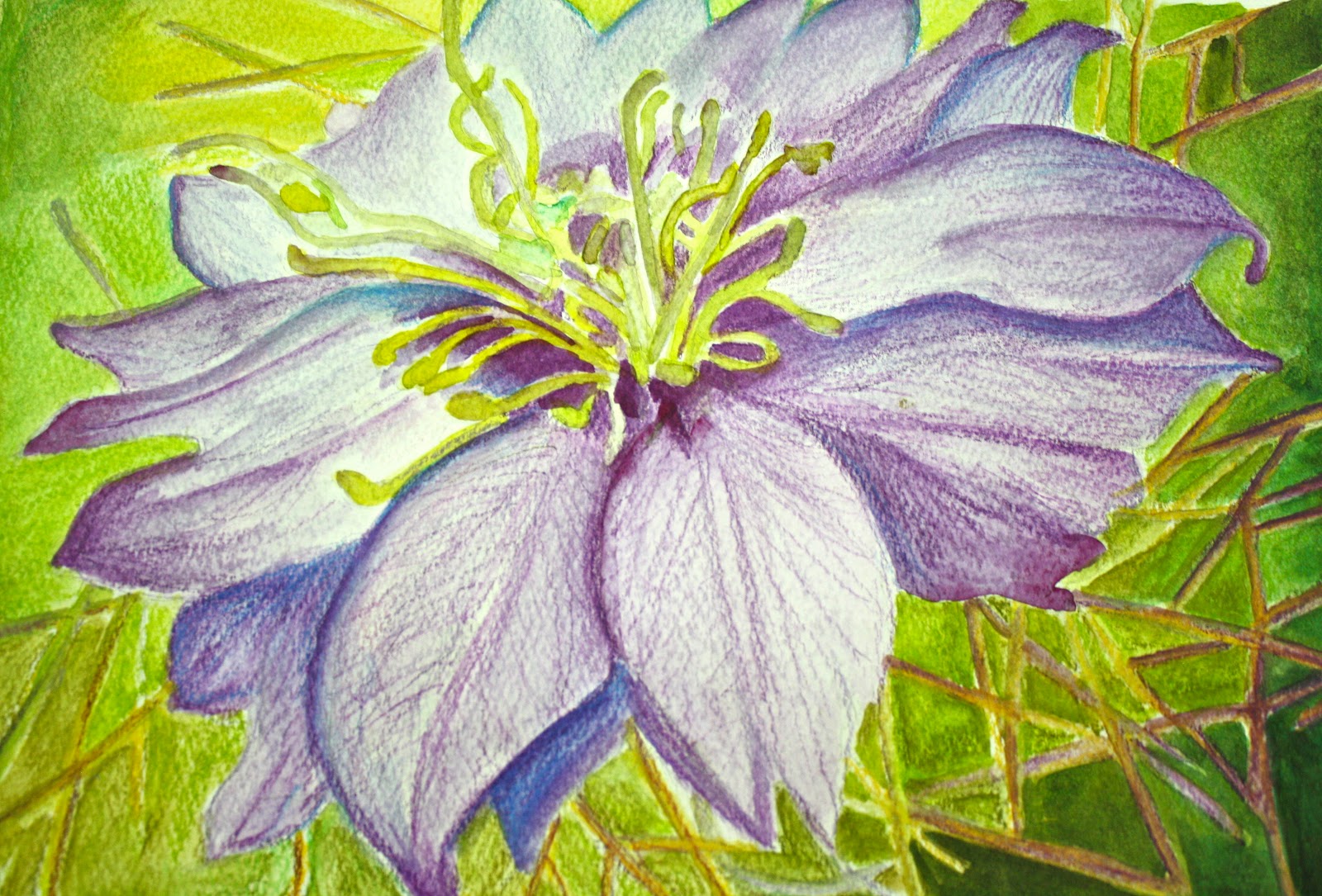 A Glimpse of my World thru Art: Quick Watercolor paintings