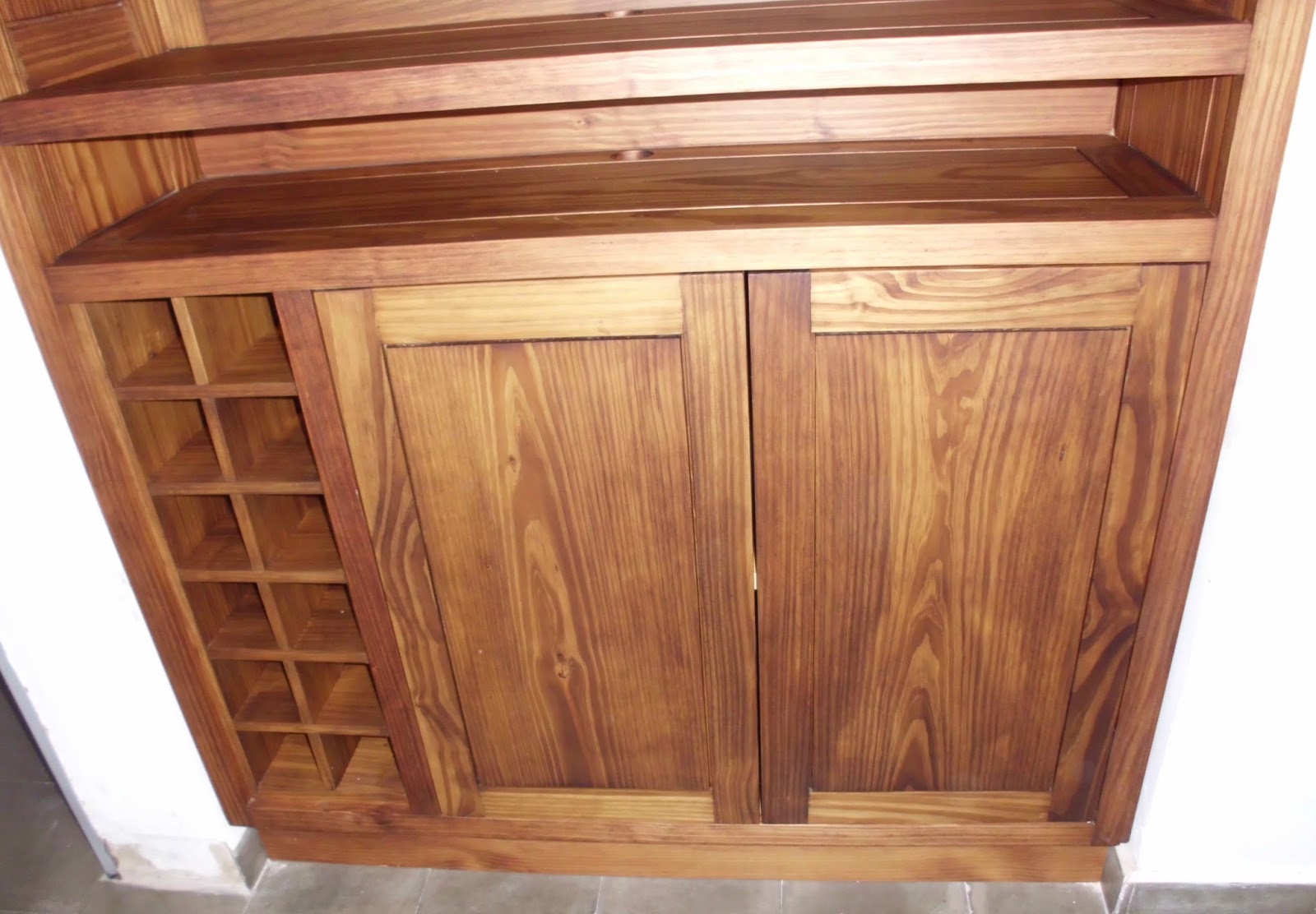 neuromuebles: Mueble empotrado para un living.