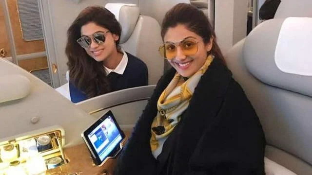 Private jet of Shilpa Shetty