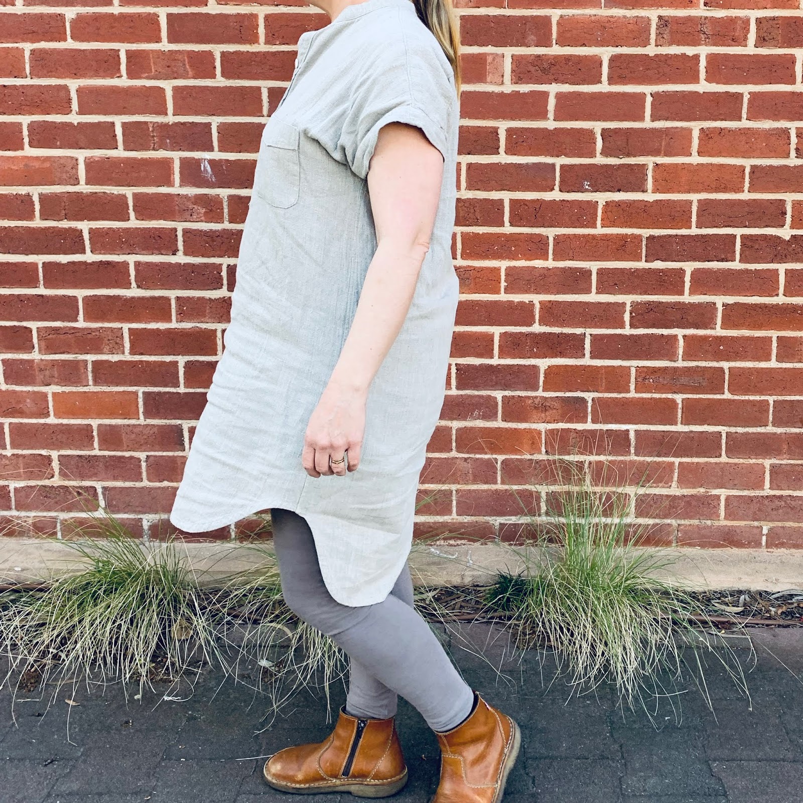 Pattern Review the Kalle Shirt Dress by Closet Case, in Lithuanian