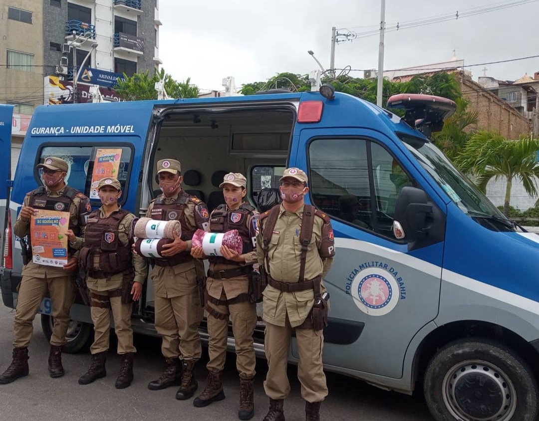 Jacobina: 24ª CIPM promove campanha solidária do agasalho
