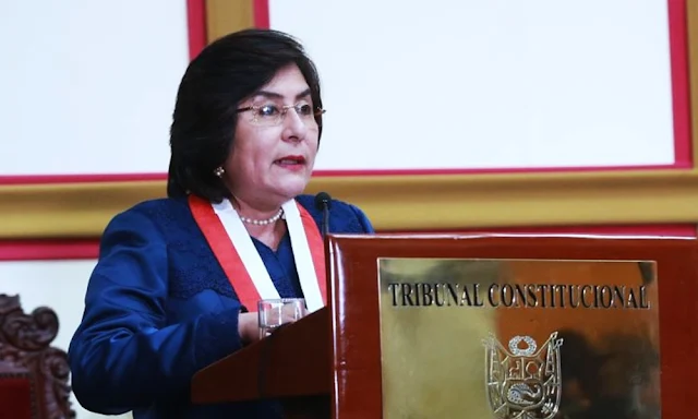 Marianella Ledesma juramentó como presidenta del Tribunal Constitucional