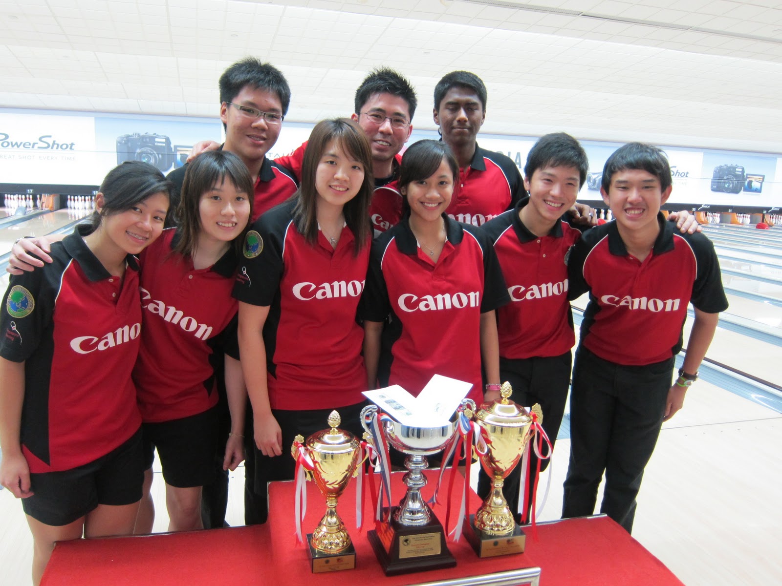 SingaporeBowling Singapore is Overall Champion at 25th Asian Intercity