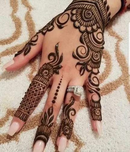 New Mehndi Designs – Beautiful Kids Mehndi Designs # i229