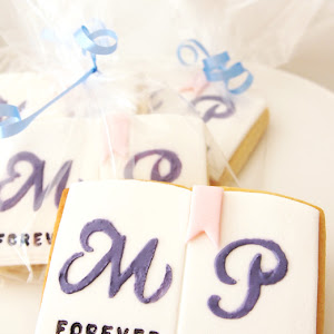 Forever After Book Cookies