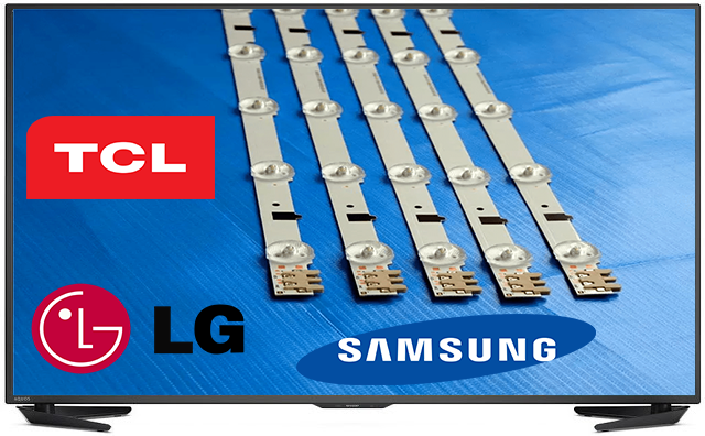 Réparation de la barre de Rétro éclairage led de tv LG Samsung à domicile