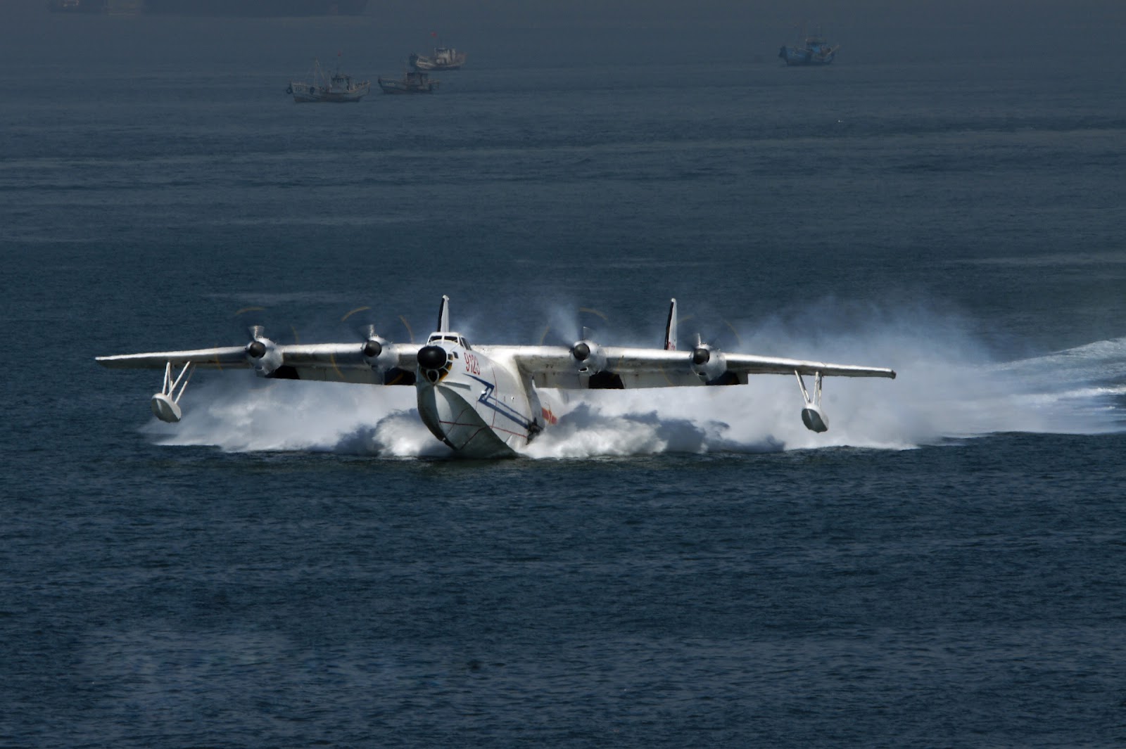 Chinese SH5 Maritime Patrol Aircraft/ Amphibious Aircraft / WingIn
