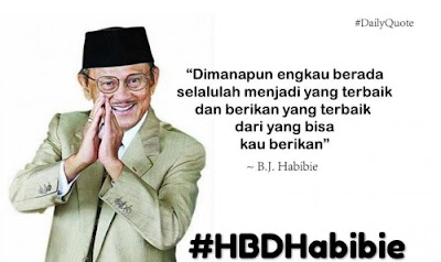 quote inspiratif BJ Habibie