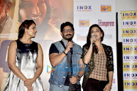  Huma Qureshi, Arshad and Madhuri Dixit at 'Dedh Ishqiya'  Press conference