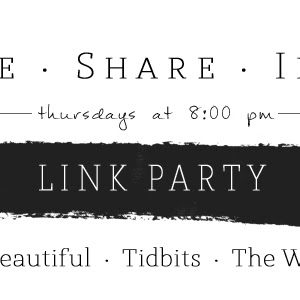 Create - Share - Inspire ~ Link Party #7