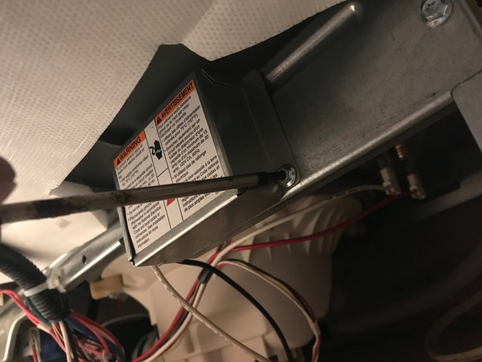 Installing a Dishwasher Small Chronicles