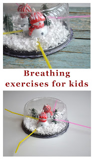 Kids craft snowmen. Breathing exercises for children. Детская зимняя поделка со снеговиками, дыхательная гимнастика для детей.