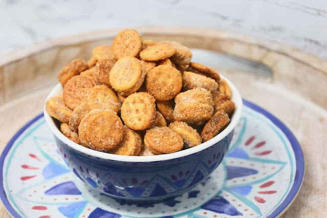 Air Fryer Ritz Bits Churros