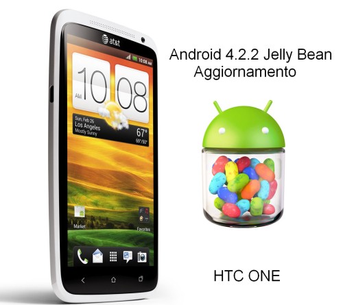 Iniziato a livello mondiale l'aggiornamento ad android 4.2.2 Jelly Bean per lo smartphone Htc One: tante le novità nell'interfaccia e nelle funzioni