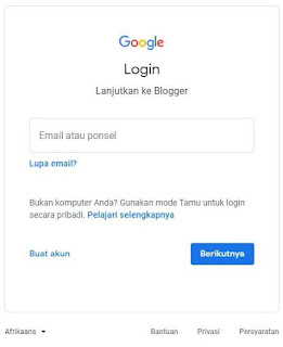 cara membuat blog di komputer