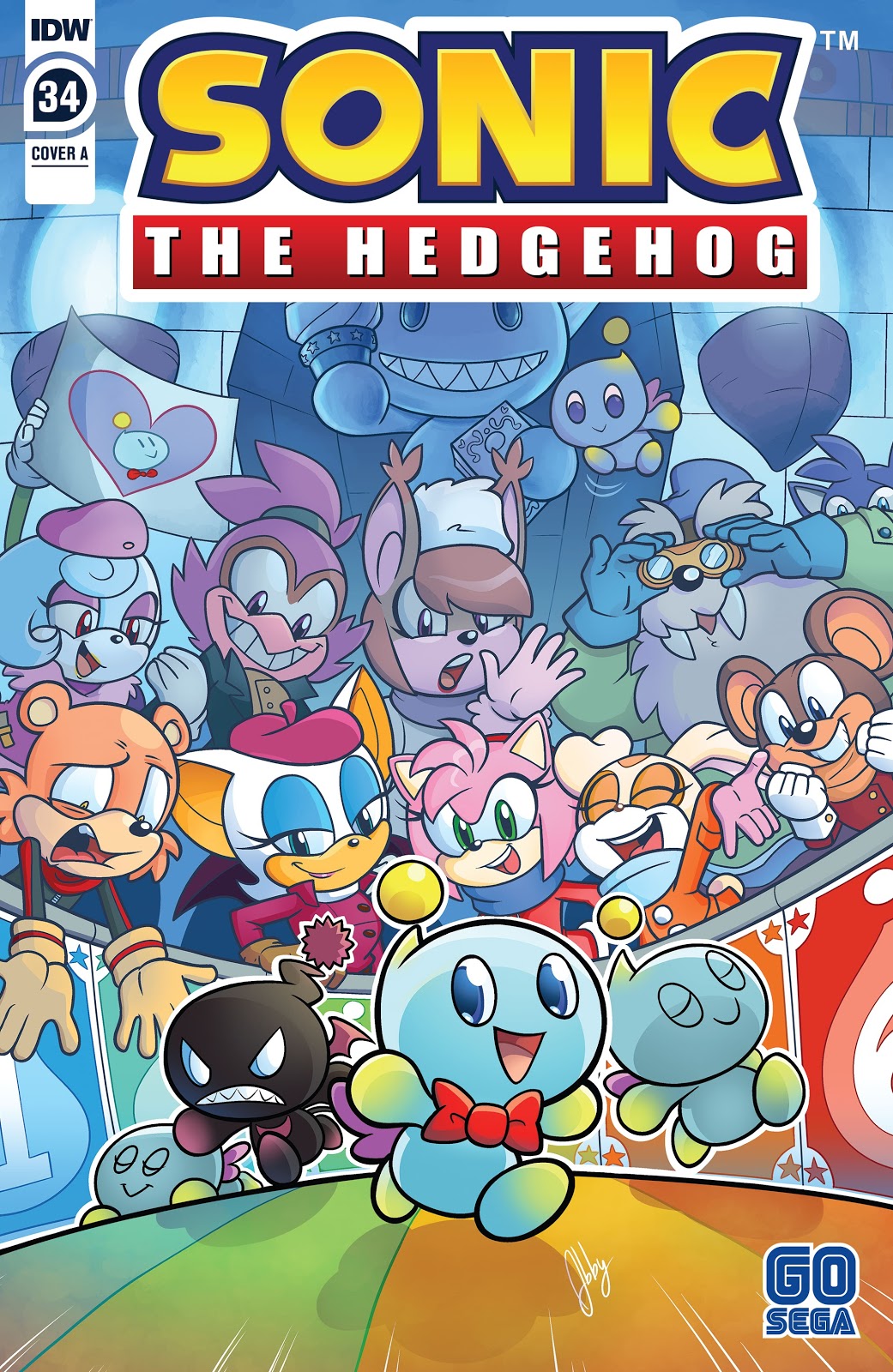 Hedgehogs Can't Swim: Sonic the Hedgehog (IDW): Issue 34