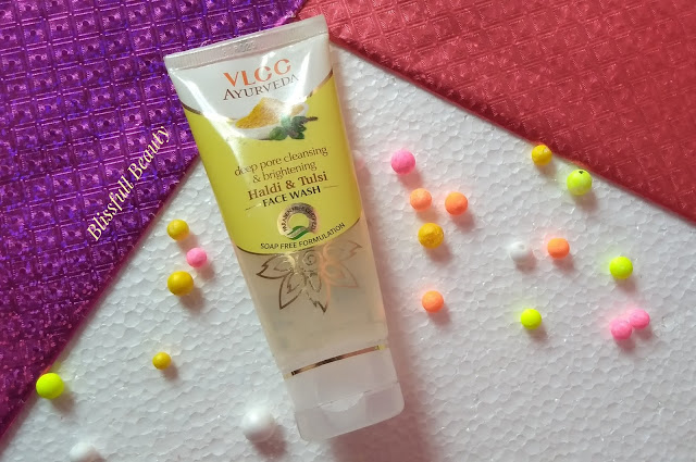 Vlcc Ayurveda deep pore cleansing & brightening haldi & tulsi face wash Review