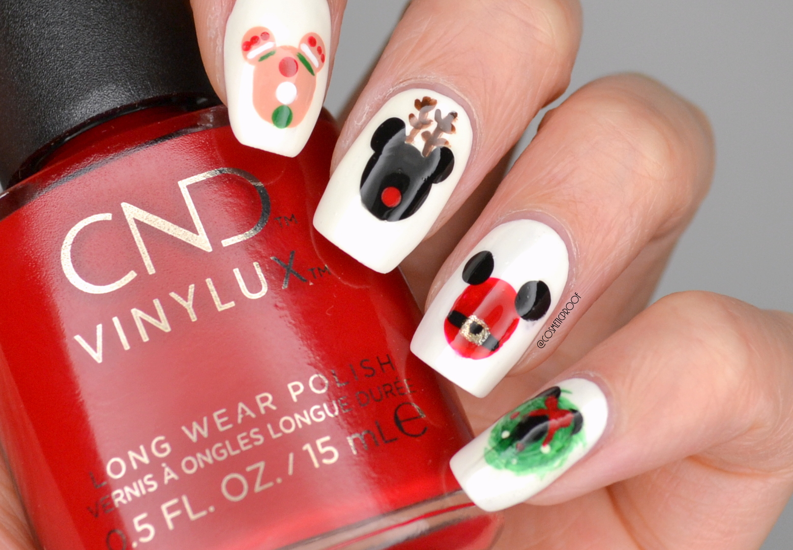 NAILS, Have Yourself a Little Disney Christmas #CBBxManiMonday, Cosmetic  Proof
