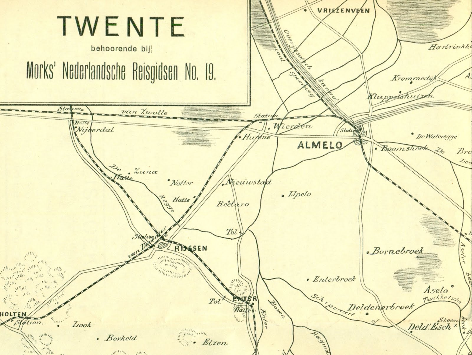 Overijssel Plaatsbeschrijvingen 18801940 Geïllustreerde gids voor