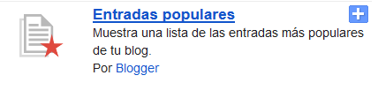 Cómo cambiar de estilos a mis entradas populares de Blogger