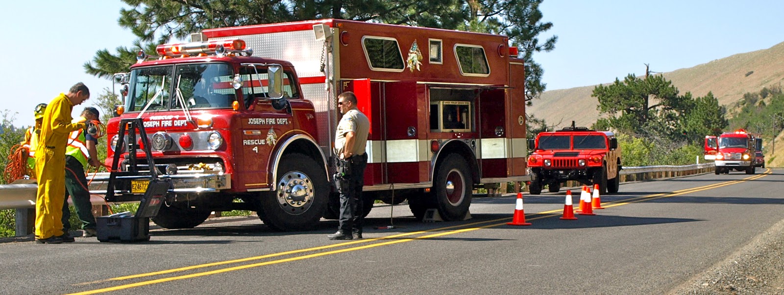 Wallowa Lake Rural Fire Protection District, protecting Oregon's Little
