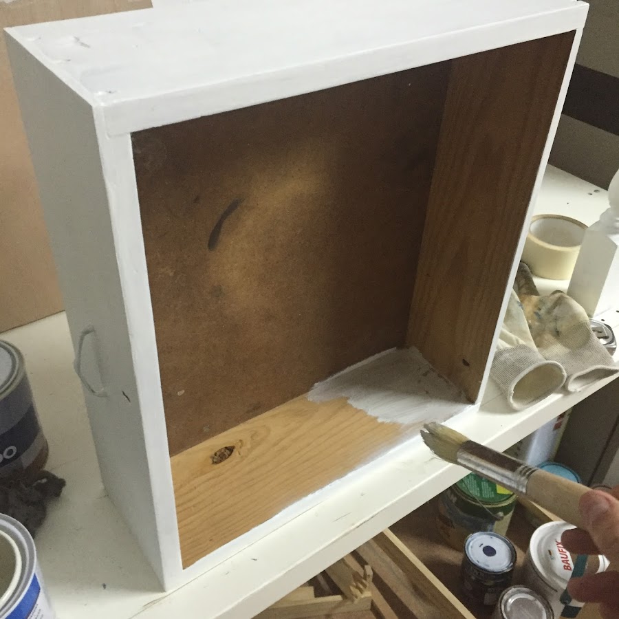 Mesita auxiliar con un viejo cajón | Bricolaje