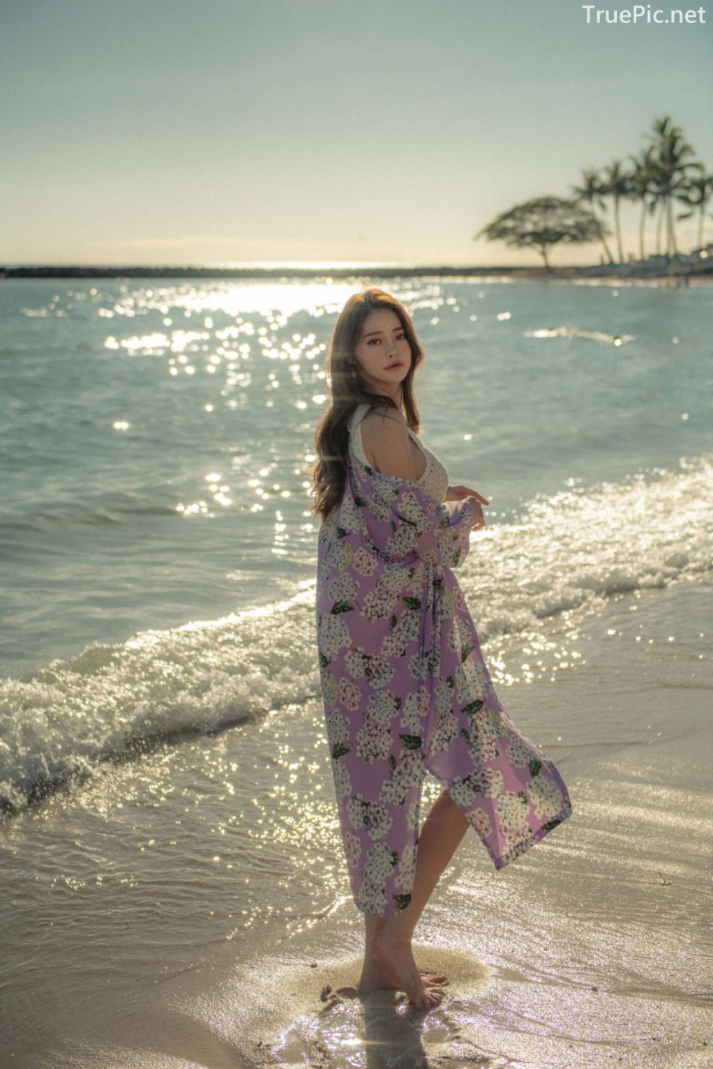 Korean Fashion Model - Kim Moon Hee as an Angel in Summer Swimsuit - TruePic.net - Picture 30
