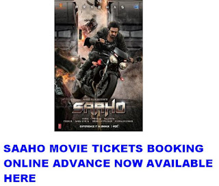 saaho premier show tickets