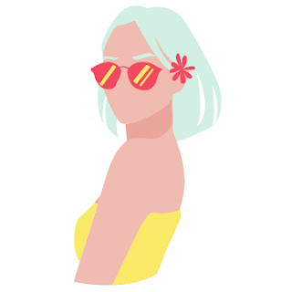 girl with sunglass