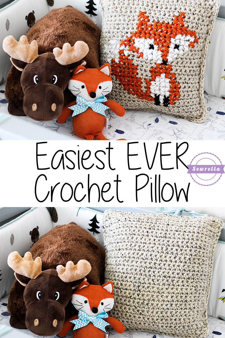 Basic Crochet Pillow • Sewrella