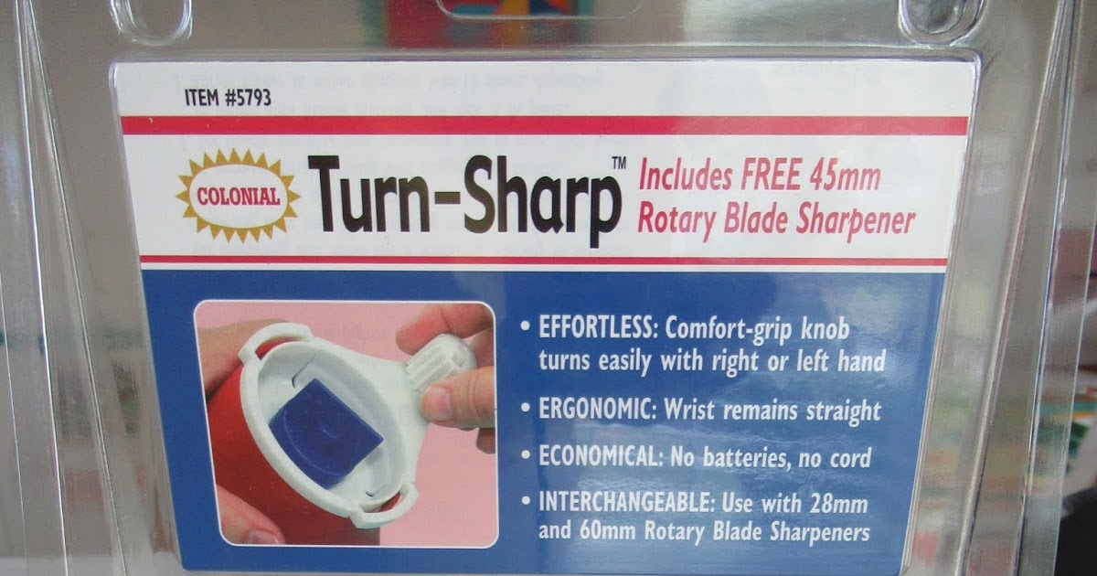 a quilt is nice: Product Review: Rotary Blade Sharpener