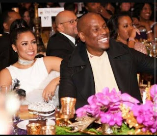 Tyrese Gibson and wife