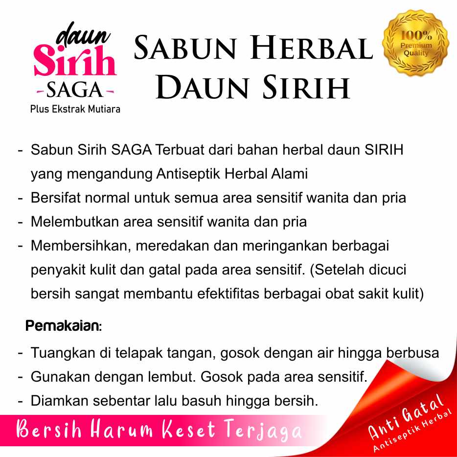 Manfaat Sabun Sirih untuk Keputihan