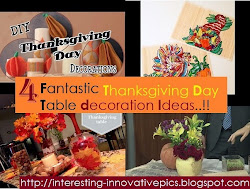 4 Fabulous Thanksgiving day Table decors 