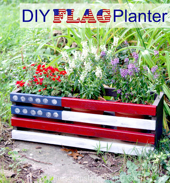 DIY Flag Planter 2
