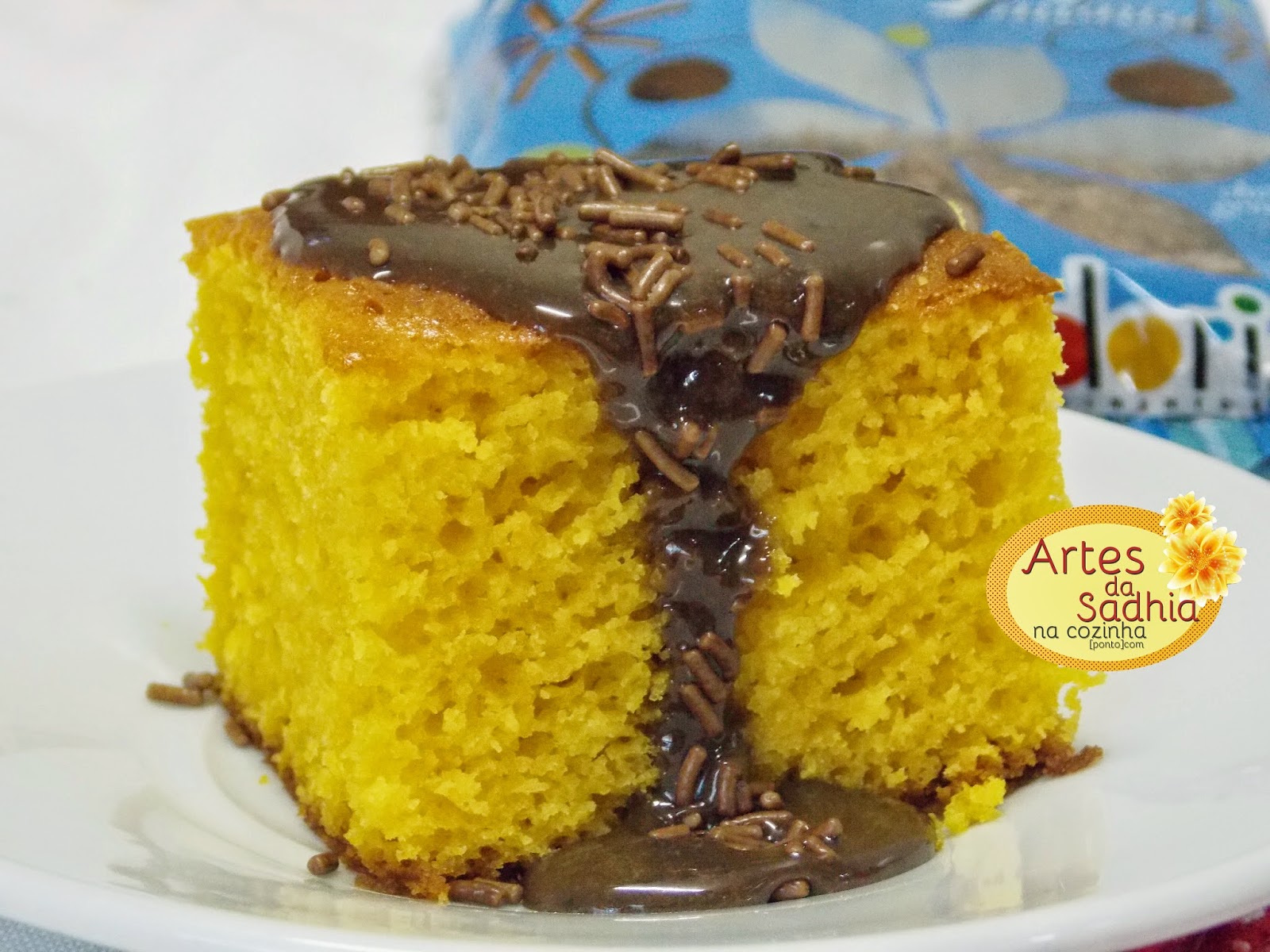 Bolo de cenoura com cobertura de brigadeiro | Artes da Sadhia na cozinha