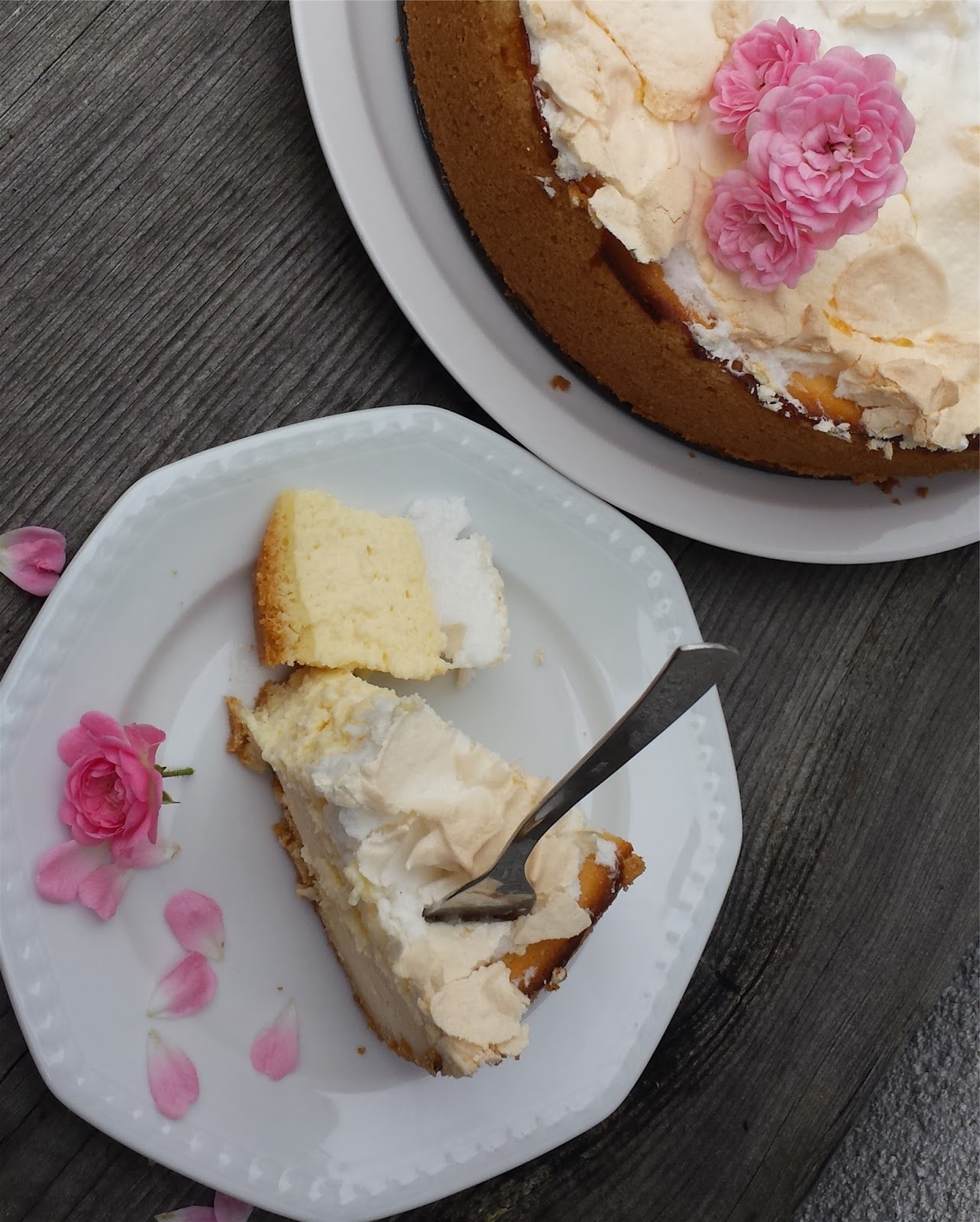 Käsekuchen mit Baiser - Schnelle Rezepte