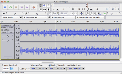 Software Pemotong Pengedit Lagu Gratis audacity