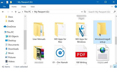 Cara Bikin Cadangan System Image Backup Windows 10