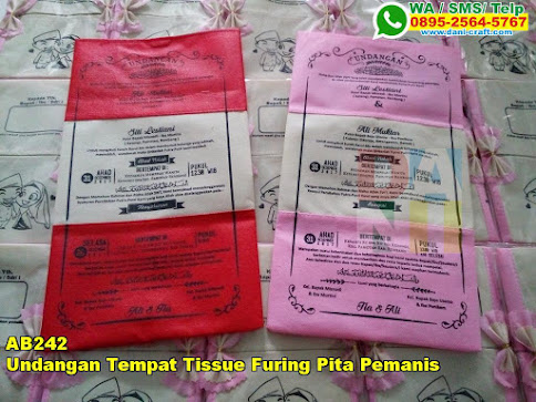 Toko Undangan Tempat Tissue Furing Pita Pemanis Toko Undangan Tempat Tissue Furing Pita Pemanis